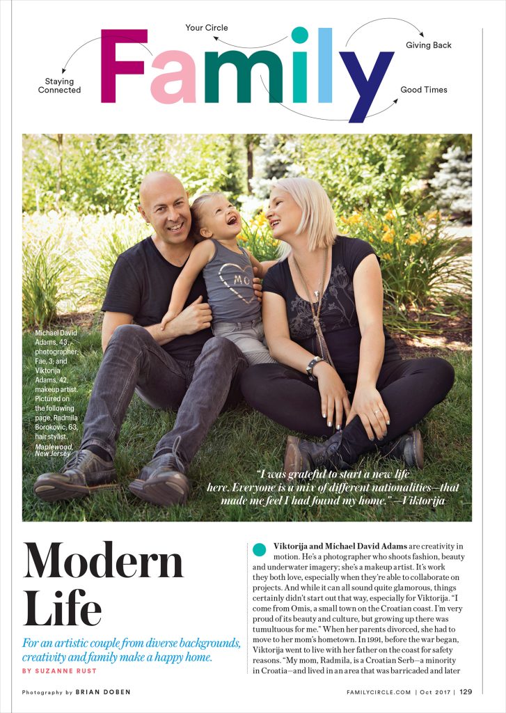 Viktorija and Michael Adams modern family fc 01