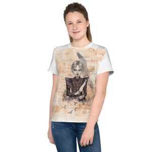 Taylor Swift - Tortured Poets Department illustration - Youth crew neck t-shirt
